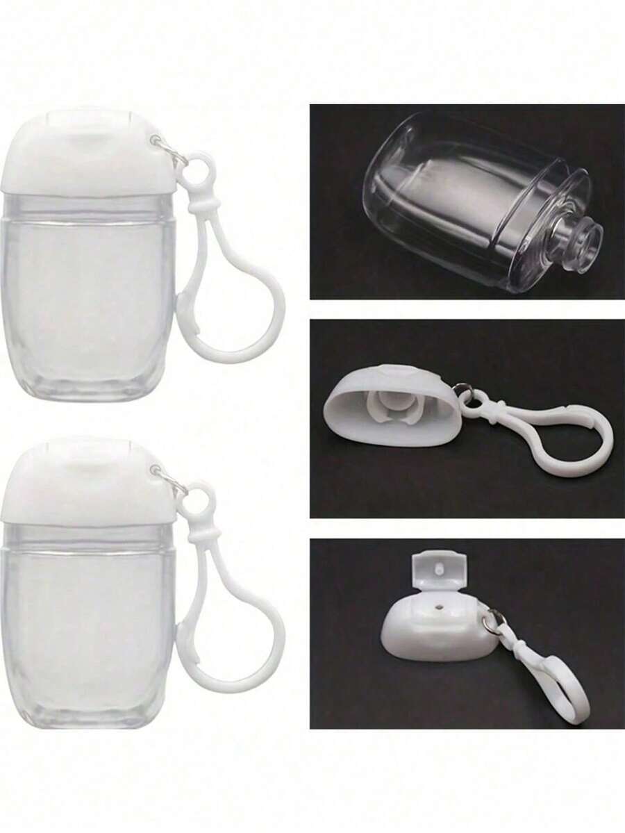 可補充玻璃香水噴霧瓶,穩定性佳,不易劣化,迷你香水試用與補充瓶,易按壓泵頭設計,適用於香水、精油、古龍水、液體香水,輕巧便攜,適合旅行或方便收納,男女皆宜,美容化妝配件 - 白色 - 查看 1