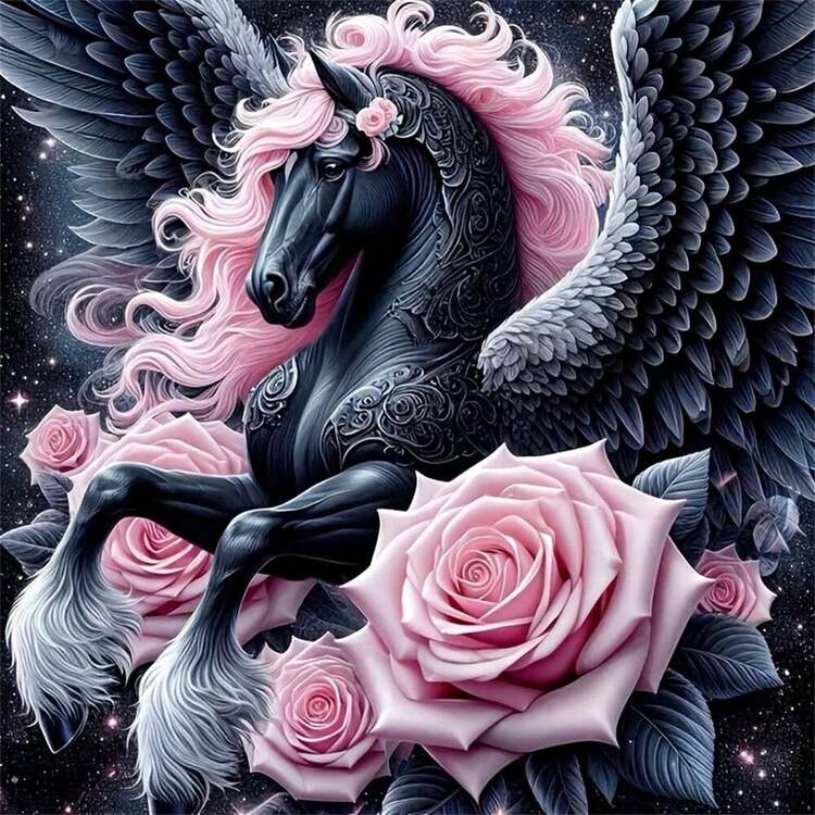 Kit di pittura a diamante 5D fai da te My Diamond Art (strega del teschio) (NUOVO) - Italia