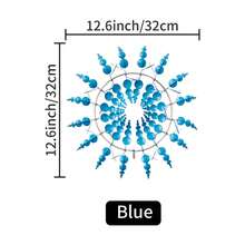 3D Metal Windmill Outdoor Decor, Stainless Steel Multi-Color Yard Decoration, Creative Garden Decor Rotating Wind Spinner, Housewarming Gift - Multicolor - View 10