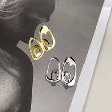 Valentine's Heart Grillz: Hip Hop Dental Jewelry, Edgy Couple Gift & Light Luxury Accessory &Romantic Edge Gift &Hip Hop Fashion Grillz &Gift For Music & Fashion Lover - 銀色 - 查看 2