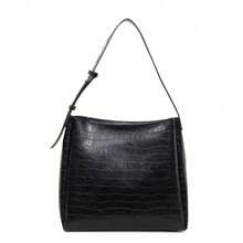 [Nueva ]Bolso cruzado de mujer elegante y versátil diseño inclinado de moda para otoño e invierno bolso de mano pequeño con estilo coreano - Café - Ver 6
