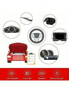 60-Pack Blade Fuse, Insert Type Car Fuse, Small Size 5A/10A/15A/20A/25A/30A Suitable For Cars And Trucks - 60 - View 6