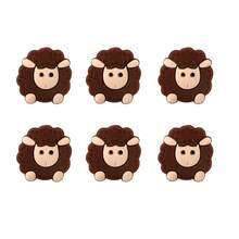 新款绵羊硅胶针头保护套，DIY编织针，防滑安全帽 - 彩色 - 查看 11