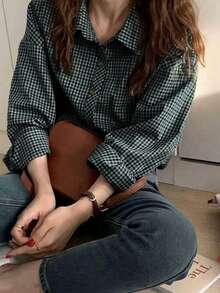 Black and Gray Plaid