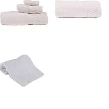 OpenHIToalla Manos 100% Algodn, Color Blanco, Toalla Tassara. - como se muestra en la figura - Ver 1