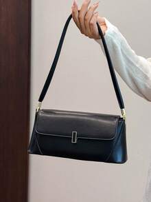 Bolso de mano minimalista y vintage para mujer, ideal para uso diario