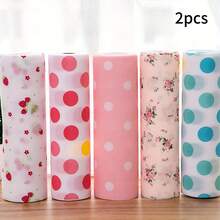 Waterproof & Moisture-Proof Cabinet Mats, Non-Slip Cabinet Liners, Washable & Trimmable, Cute Patterned Shelf Liner, Non-Adhesive Washable Waterproof Cabinet Pad Filler For Kitchen, Refrigerator, Storage Cabinet, Desk, Home Decor, Shelves - Multicolor - View 35