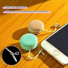 2 Pack Phone Screen Cleaner Dust Plug Portable Keychain Screen Cleaner For Glasses Phone Tablet Lens - Reusable Washable Cute Design With Wrist Strap Pink/Green (Pink+Green) - Hồng Xanh - Xem 5