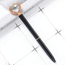 定制文字Logo心形钻石笔，心形笔，酒店广告礼品笔，心形圆珠笔，送给家人、朋友、老师、父母、同事的贴心礼物，非常适合返校季和毕业季