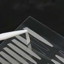 10pcs400stickers Invisible Double Eyelid Tape Transparent Self Adhesive Natural Big Eyes Lift Non-Marking Mesh-Lace Eye Stickers Eyes - Nude - View 7