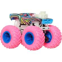 Monster Trucks Vehículo de Juguete Sorpresa Glow in The Dark Escala 1:64 para niños de 3 años en adelante,38073718 - Tipo de Enchufe A Japonés (100V) - Ver 6