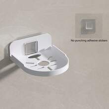 1pc Universal Drill-Free Wall Mount Bracket For Security Camera - Durable And Space-Saving Storage Holder - Multicolor - View 10