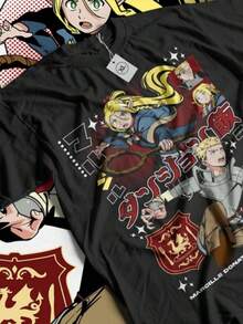 Marcille Concerned Delicious In Dungeon-Shirt All Size - Black - View 1
