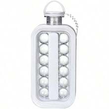 1400ml Ice Cube Pot - Two-In-One Silicone Mold And Water Bottle. It Takes Only 5 Minutes To Make 30 Clear And Transparent Ice Cubes. Easy To Take Out, Leak-Proof, Gray Color. - Multicolor - View 7