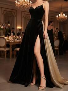 Sexy Buckle Party Summer New Gold Women Shoes Versatile Sexy Ankle Strap Thin Heel Sandals Open Toe High Heels - Gold - View 2