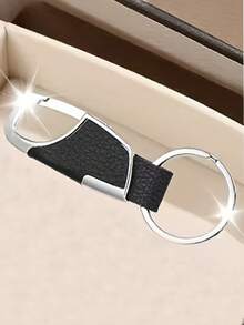 Men's 3 PiecesBusiness Set, Including 1 Elegant Blue Roman Numeral Quartz Watch, 1 Black Embossed Wallet, And 1 Practical Keychain. The Overall Style Is Sophisticated And Suitable For Daily Commute, Business Meetings, Or Casual Outings. - Black - View 8