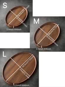 1 khay gỗ óc chó có tay cầm, dùng để đựng thức ăn, đồ ăn nhẹ, đồ uống, sushi, bít tết, pizza, món tráng miệng, bánh ngọt, bánh mì, khay ăn sáng, khay cà phê, khay trà, khay đồ nguội, dùng trong dịp Ramadan. - Màu Tím - Xem 7