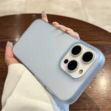 [Matte Ultra-Thin]Premium Simple Matte Phone Case Compatible With IPhone 17 Pro Max/17 Pro/17 Air/17/16 Pro Max/16/16 Pro/16 Plus/15/15 Pro Max/15 Pro/15 Plus/11/12/13/14 Pro Max/11 Pro/11 Pro Max/12 Pro/12 Pro Max/13 Pro/13 Pro Max/14 Pro/14 Pro Max/14 Plus Soft Case Simple Creative - 粉紅色 - 查看 1