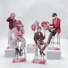 Blue Lock 情人节限定版亚克力立牌套装 | 伊佐木、蜂鸟、千切桌面摆件官方周边 - 彩色 - 查看 1