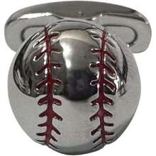Mancuernillas Para Camisa de Hombre De Figura De Pelota Baseball Mod. A 763,38073301 - A - Ver 5