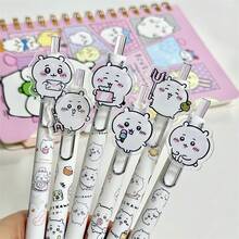 1pc Cartoon Pattern Painting Brush, Neutral Brush Suitable For Students To Write Quickly And Smoothly, Random Style, New Year, Valentine's Day, Easter Gift