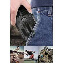QWYJ Funda para OPPO Case Uso Rudo, con 2 Unidades Mica Negro (Reno 7 4G) - OPPO A57 y A77 - Ver 7
