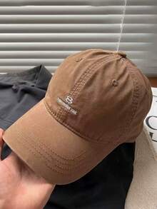 Korean Style American-Style New Letter Baseball Cap, Embroidered, Street Style, Couple's Sunshade, Versatile, Simple, Unisex. - Multicolor - View 8