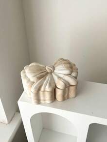 1 Bộ Khuôn silicon hình nơ đựng đồ, Khuôn thạch cao tự làm hộp đựng trang sức hình nơ sáng tạo, Khuôn nhựa epoxy trang trí nhà cửa/quà tặng, Khuôn đúc thủ công mỹ nghệ, Khuôn thạch cao trang trí nghệ thuật - trắng - Xem 6