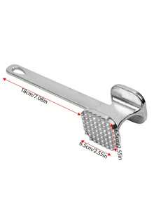 Dual-Sided Meat Tenderizer, Steak Pounder, Aluminum Alloy Meat Hammer, Kitchen Meat Tenderizing Tool - Multicolor - View 6