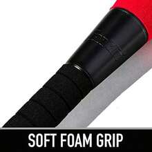 Franklin Sports  Juego de Bate y Pelota de béisbol de Espuma de Gran tamaño - Rojo-Conjunto de béisbol - Ver 5