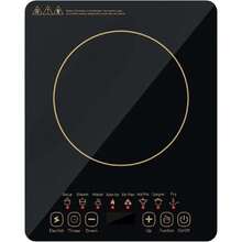 Placa de Inducción, Parrilla de Induccion, Placa de Inducción de Con Sensor Táctil y Pantalla LED, 10 Niveles de Potencia & Temperatura, 8 Modos de Cocción, Cronómetro de 24 horas,38084647 - Tipo de Enchufe A Japonés (100V) - Ver 1