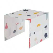 Random Floral Pattern PEVA Material Refrigerator Dust Cover, Fridge Dust Proof Cover, Hanging Storage Bag, Dust Proof Cloth, Fabric Storage Bag, Household Refrigerator Dust Cover,Women's Day,Travel Essentials,Wedding Favours,Y2k,Bedroom,Car Accessories Women,Kitchen Decor,Wedding,Y2k,Party - Multicolor - View 2