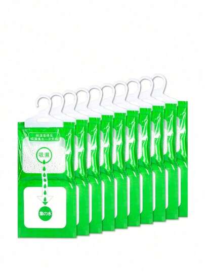 10/4/2/1pc Wardrobe And Bedroom Moisture-Absorbing Bags, Household Hanging Dehumidifying Bags, Portable Household Travel Dehumidifying Bags, Humidity Packaging Desiccant Bags, Household Dehumidifiers, Moisture-Absorbing Tools, Desiccants