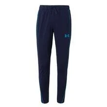 Under Armour Bộ đồ thể thao nam UA EMEA Novelty-BLU, trang phục thể thao ngoài trời hàng ngày đơn giản, áo khoác thường ngày và bộ đồ hai mảnh ôm sát 1390152-410 - màu đen - Xem 5