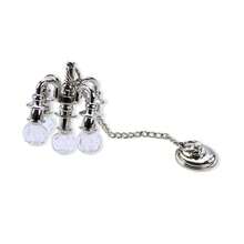 Đèn treo pha lê kim loại thu nhỏ tỷ lệ 1:12, 1 cặp đèn tường pha lê, đèn pha lê treo, mô hình phòng khách thu nhỏ, thích hợp cho phòng khách, phòng ngủ, nhà bếp, trang trí tường, trần nhà nhà búp bê, chiếu sáng nhà búp bê, phong cách cổ điển, thủ công tinh xảo, thích hợp cho trang trí phòng, phụ kiện phòng ngủ, trang trí nhà búp bê, trang trí tiểu cảnh DIY, đạo cụ chụp ảnh, trang trí tường, đồ trang trí treo ngày lễ, quà tặng cá nhân hóa, Eid Al-Fitr, Eid Al-Adha - Nhiều màu - Xem 12