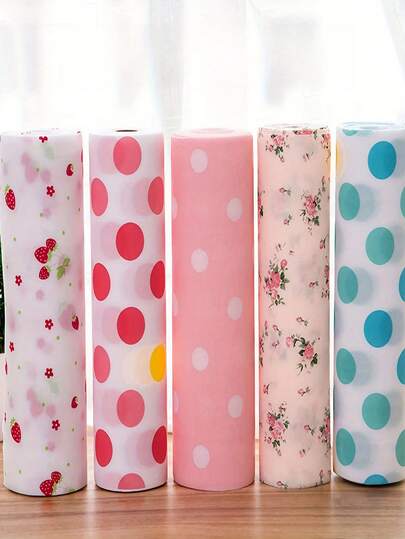 1/2/4 Rolls Waterproof & Moisture-Proof Cabinet Mats, Non-Slip Cabinet Liners, Washable Oil-Proof Cabinet Mats, Kitchen Cabinet Liners, Shelf Fridge Storage Cabinet Tabletop Mats, No-Glue Drawer Cabinet Liners, Home Accessories, Wardrobe Closet Drawer Accessories