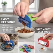 1pc Pet Food Squeezer Food Squeezing Tool Pet Food Dispenser 3 Thickness Portable Efficiently Extracts Food From Bags Tool Pet Feeder Tool