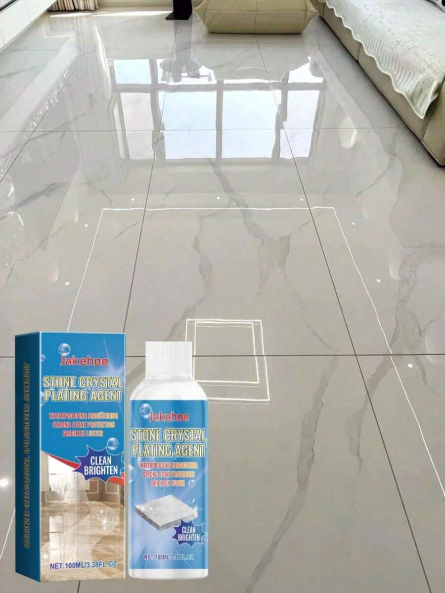 Tile Cleaner, Suitable For Cleaning Tile Scratches, Water Stains, And Stains At Home, Tile Renewal Gloss, Great Gift For Friends And Family - 彩色 - 查看 1