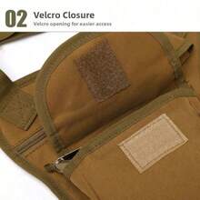 Canvas Waist Bag Fanny Pack Racing Drop Leg Bag Motorcycle Grey Camouflage - Multicolor - View 12