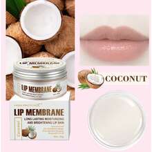 2pcs/Set Coconut Oil Lip Scrub 30g Lip Mask 30g Care Set Moisturizing Gloss Suitable For Dry And Cracked Lips, Cleansing Skin, Caring For Lips - 2pcs椰子唇部護理套裝 - 查看 3