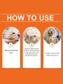 Pet Shampoo - Gentle Ingredients, Cleans Pet Hair Odor, Leaves Fur Soft And Fluffy