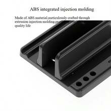 Vertical Laptop Stand, Dual Desktop Vertical Stand With Adjustable, Fits All / Surface / / HP / / Chrome Book - Multicolor - View 3