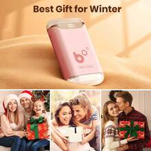 Women's Sunshine Portable Heating Belt - USB Rechargeable, 3-Speed Temperature And 4-Mode Massage, Quick And Warm Abdominal Wrap, Perfect Gift, Warm Palace Belt, Women's Portable Heating Belt, , Menstrual Heating Pad, Back Heating Pad - Pink handwarm 1pc - 查看 6