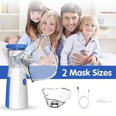 Atomizador portátil de mano para tos y asma USB cargable auto clean net atomizador