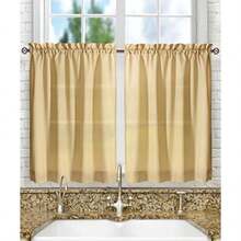 Ellis Curtain Stacey Balloon Cenefa, 56 x 30 Tiers, , 1 uds. por Paquete(71.1An x 91.4Al cm (1 Paneles) Almond) - Multicolor - Ver 1