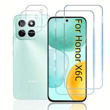 4pcs Screen Protector For Honor Phones, Device Protection, Fashionable Design, Perfect Fit, Durable Glass, High-Quality Protective Film Screen Protection Essentials, Applicable To Daily Shield, Office, Home Daily Shield Office Home Phone Screen Protector Phone Accessories Waterproof Shockproof Anti-Fall Scratch Resistant - Clear - View 17