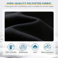 Vintage  G59 Hoodie I Want To Die In New Orleans Fabric Street Fashion Hoodie Casual Street Roller Running Sweatshirt - Black - View 4