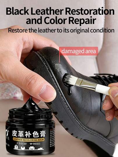 1 Set Leather Dye Kit - Restores Faded & Scratched Leather, Revives Original Color - Wear-Resistant Dye For Shoes, 4 Color Options, Suitable For Leather Shoes, Sneakers, Bags, Faux Leather, Sofa, Shoe, Spring Summer Picks, Brides Maid Gifts, Room, Bedroom Decor, Bedroom Decor, Beach, Travel, For Men, For Women, Vacation, Women's Day, Travel Essentials, Wedding Favors, Y2k, Bedroom, Car Accessories Women, Kitchen Decor,Wedding,Y2k,Party