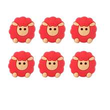 新款绵羊硅胶针头保护套，DIY编织针，防滑安全帽 - 彩色 - 查看 18