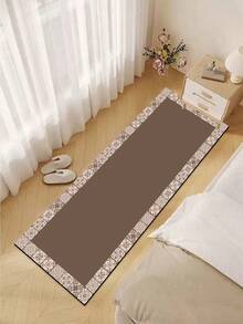 One Piece Of Silicone Kitchen Mat With Colorful Gradient Pattern, Anti-Fatigue, Non-Slip, Quick-Drying And Water-Absorbing, Simple And Stylish Soft Rubber Mat Suitable For Kitchen, Bathroom, Entrance Door, Laundry Room And Other Places ,Room Decor - Multicolor - View 8